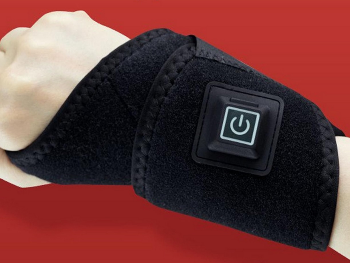 Jedinečná bandáž na zápästie USB – 3 úrovne ohrevu